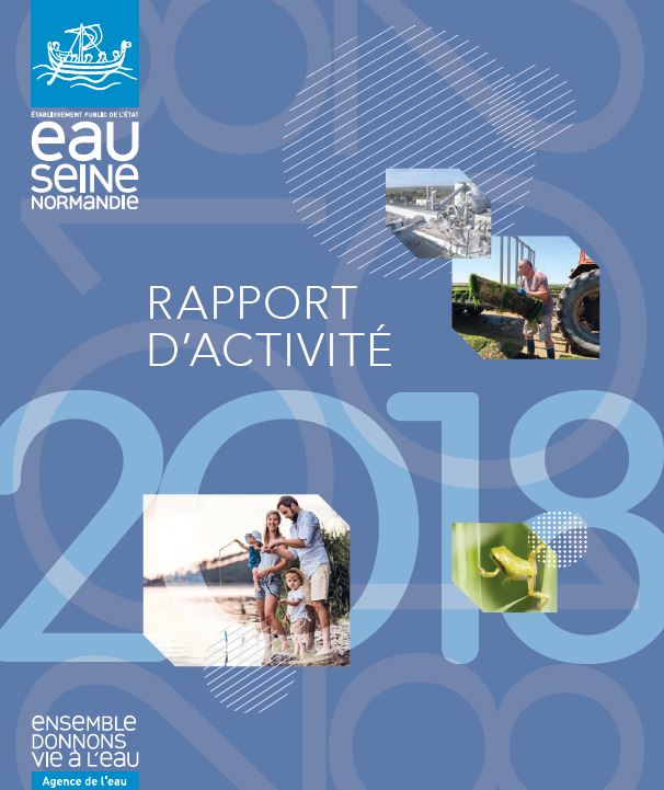 couverture du rapport d'activité 2018