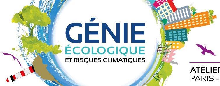 Logo Atelier International "génie écologique et risques climatiques"