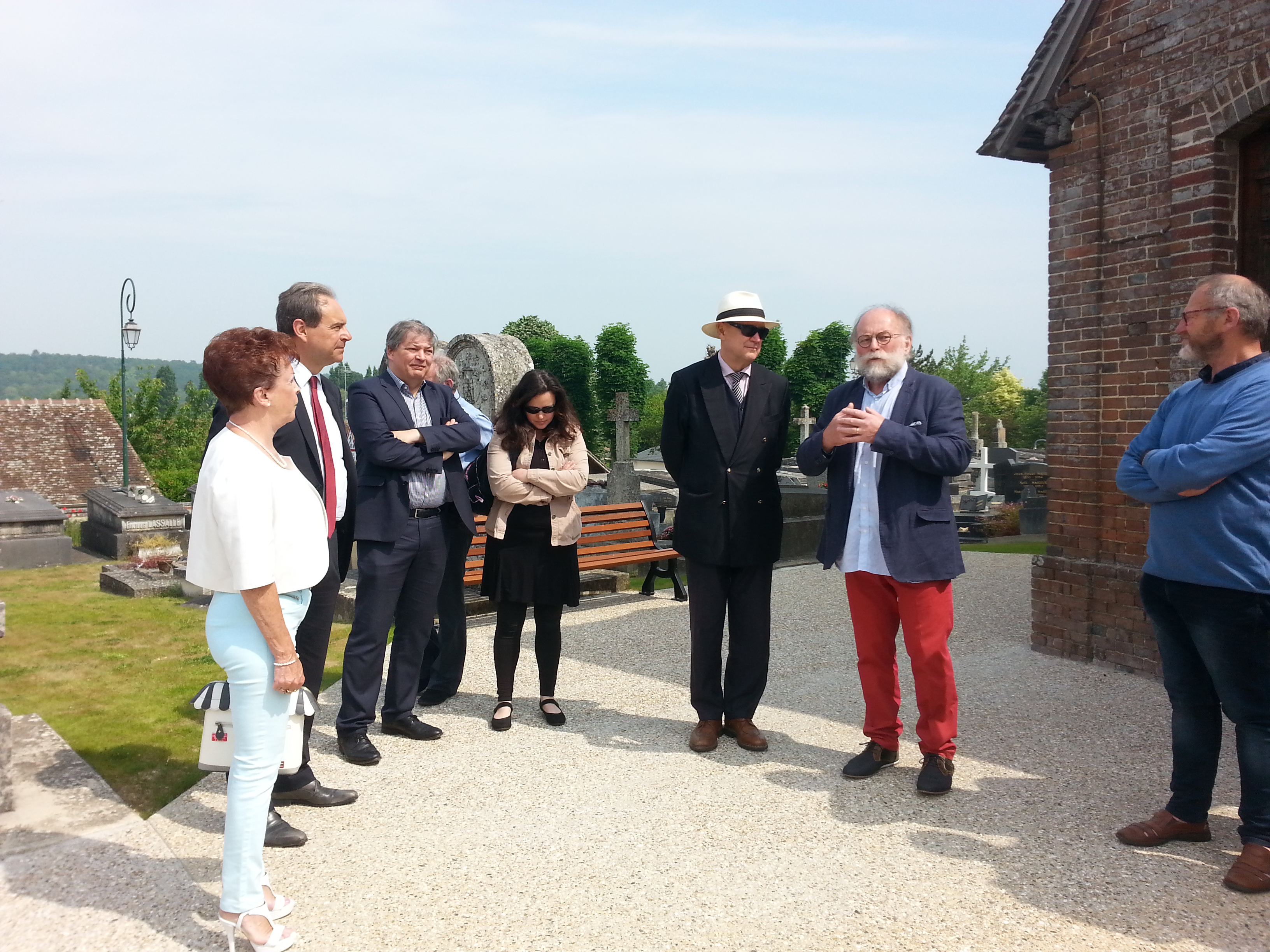 inauguration cimetière 