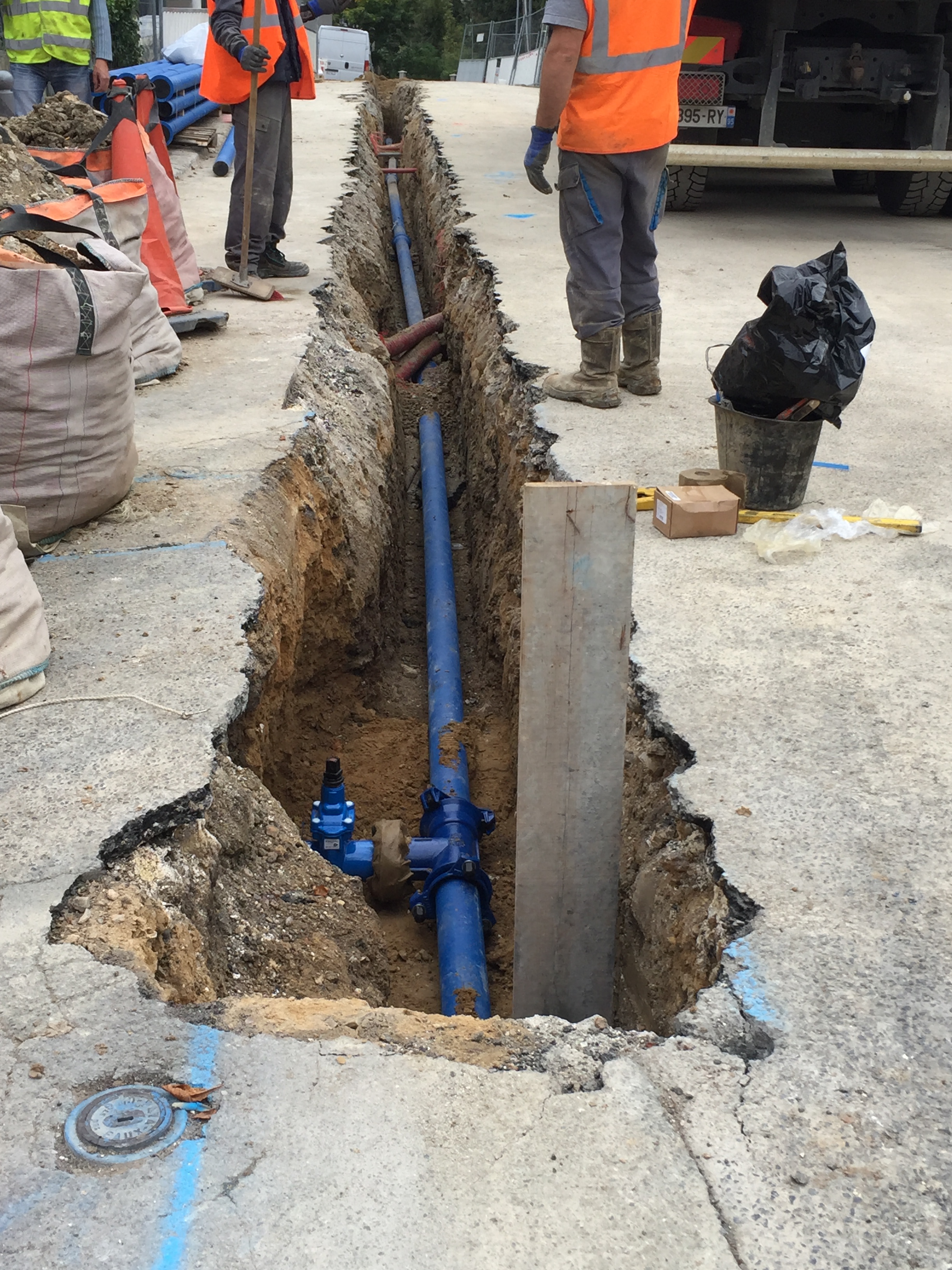 travaux eau potable 