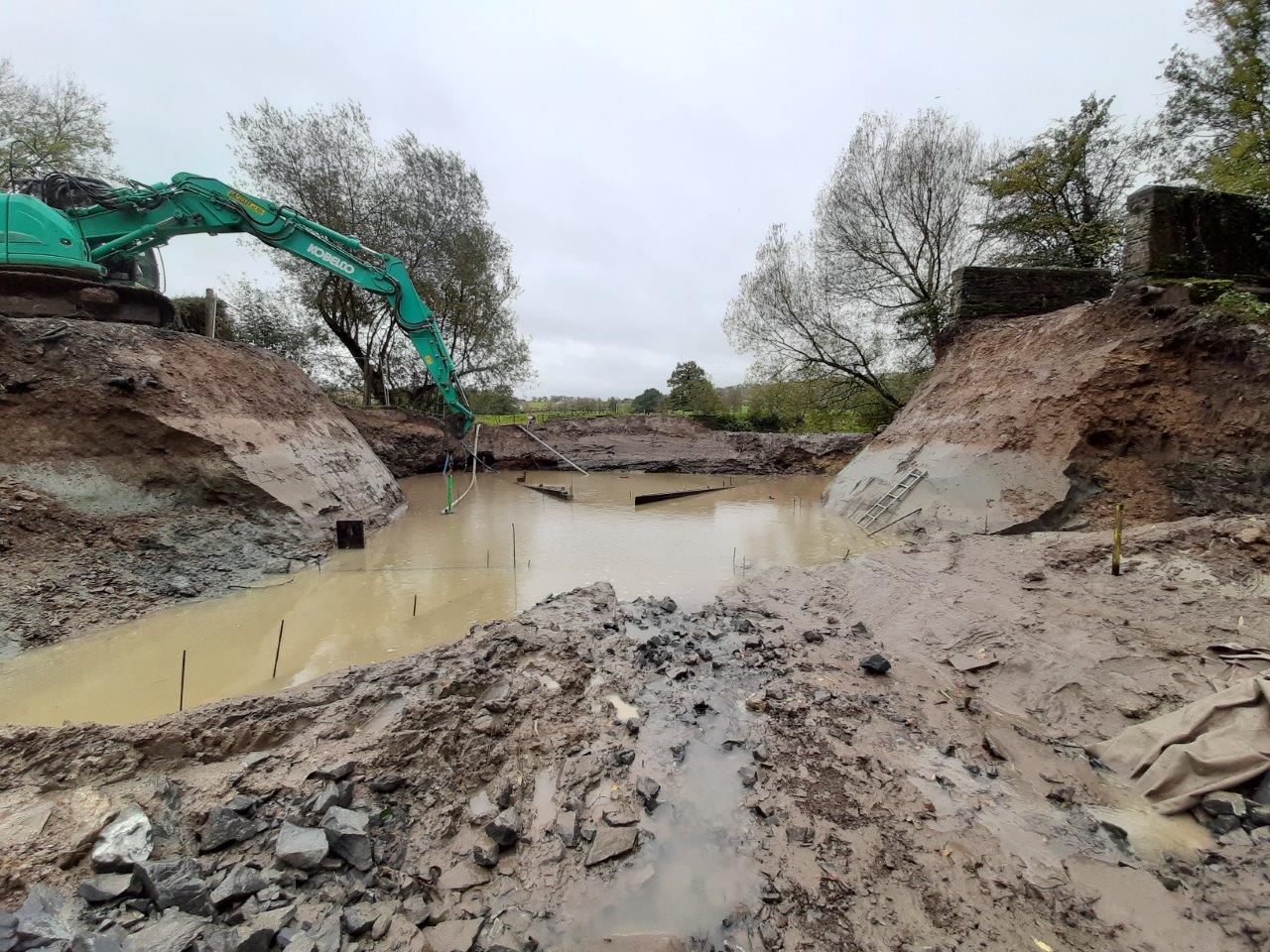 Travaux sur l'Orne 