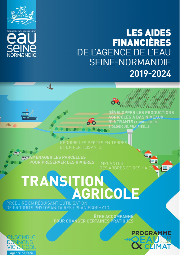 couverture de la plaquette transition agricole 