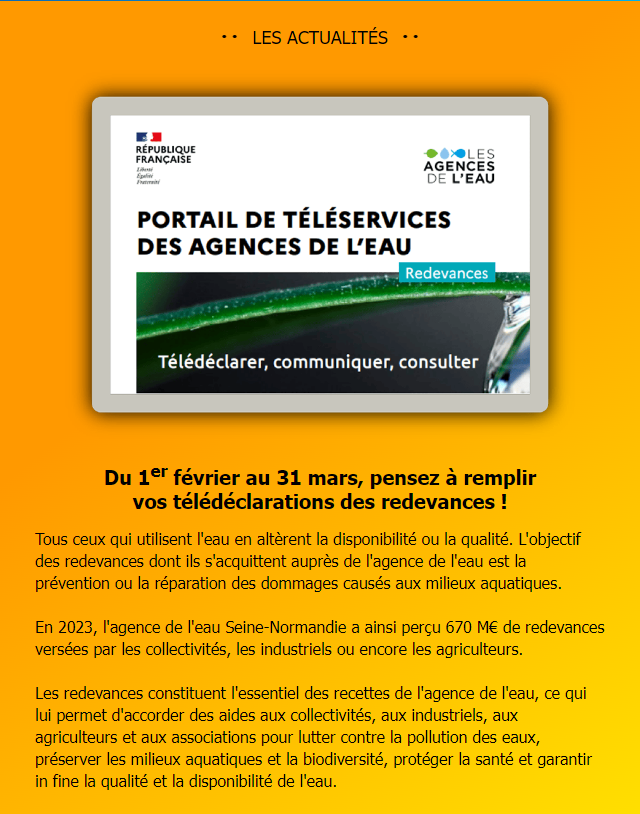 presentation de la  newsletter