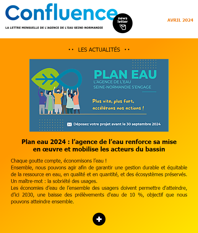 couverture de la newsletter d'avril 2024