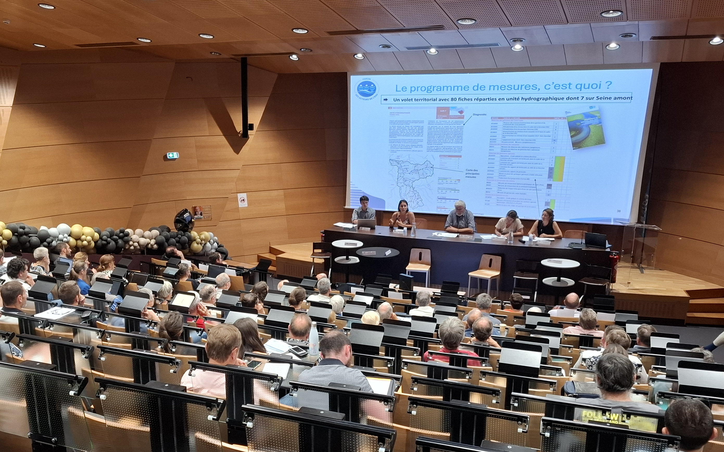 participants au forum territorial Seine-Amont