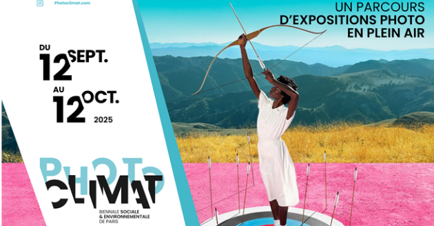 PHOTOCLIMAT du 12 septembre au 12 octobre 2025 à Paris (gratuit et en plein air).
