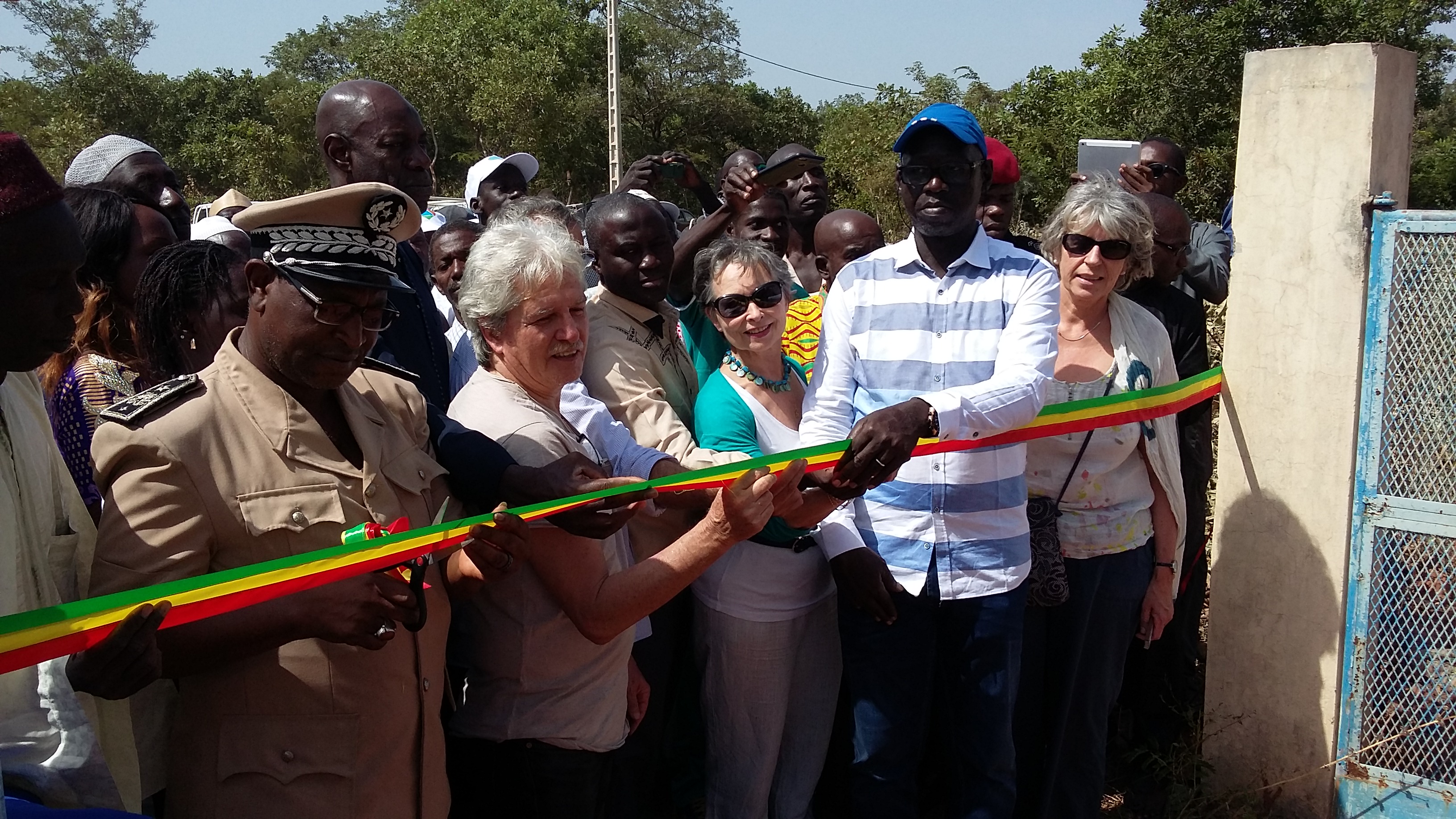 inauguration réseau eau potable petit koulaye