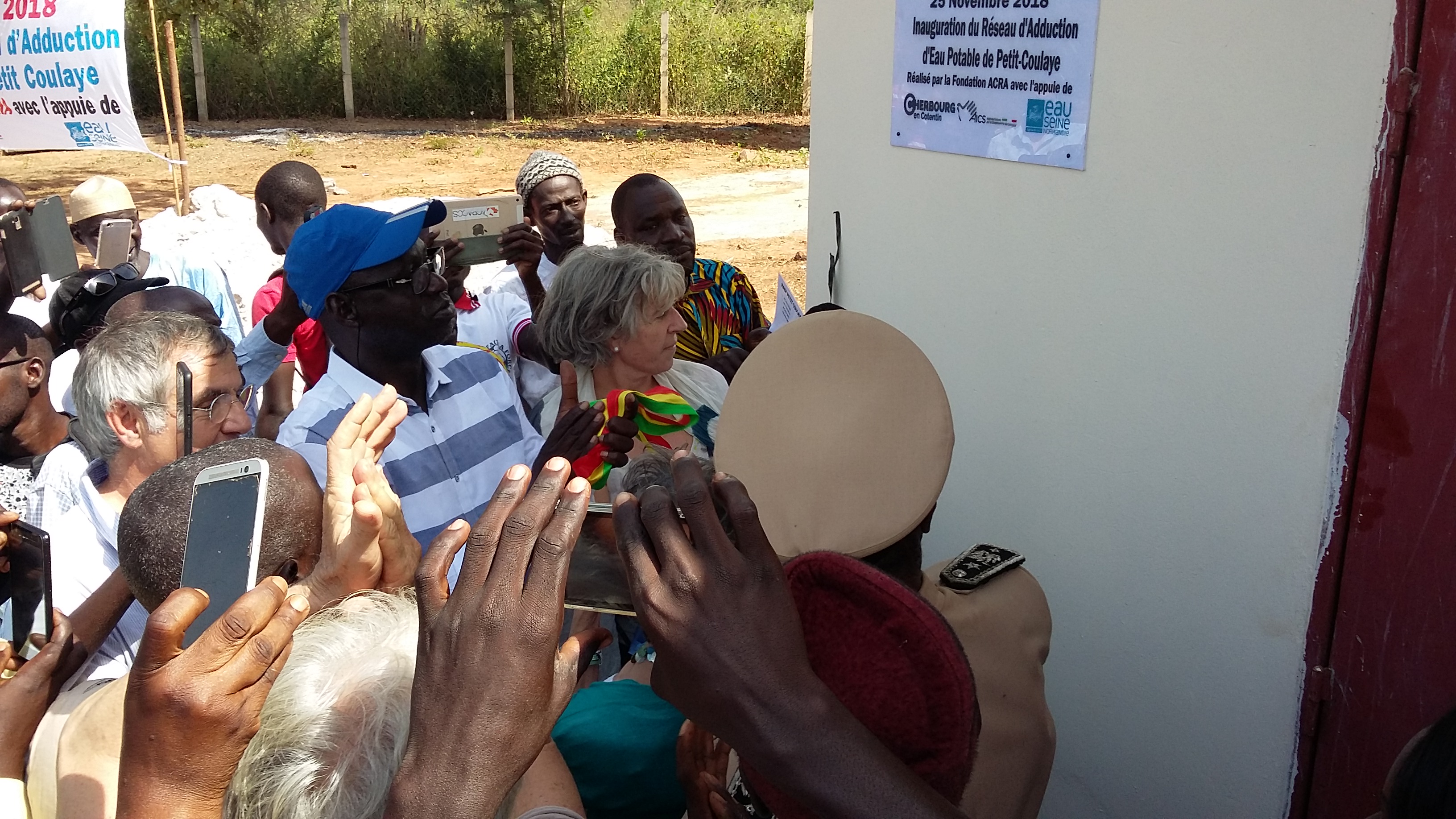 inauguration réseau eau potable petit koulaye