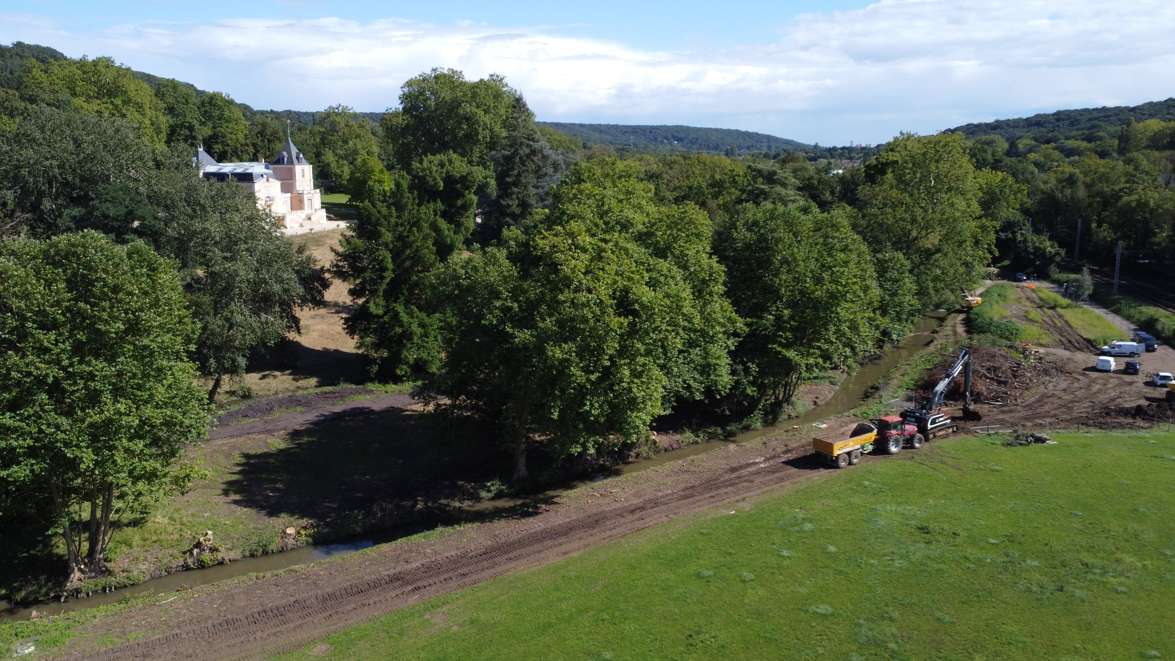 Travaux sur la bièvre