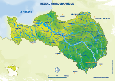 carte du bassin 