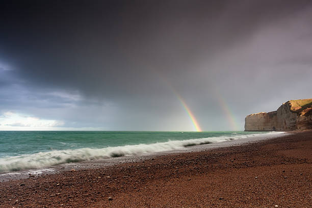 plage arc en ciel 