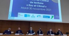 signataires du contrat de territoire "Eau et Climat" 
