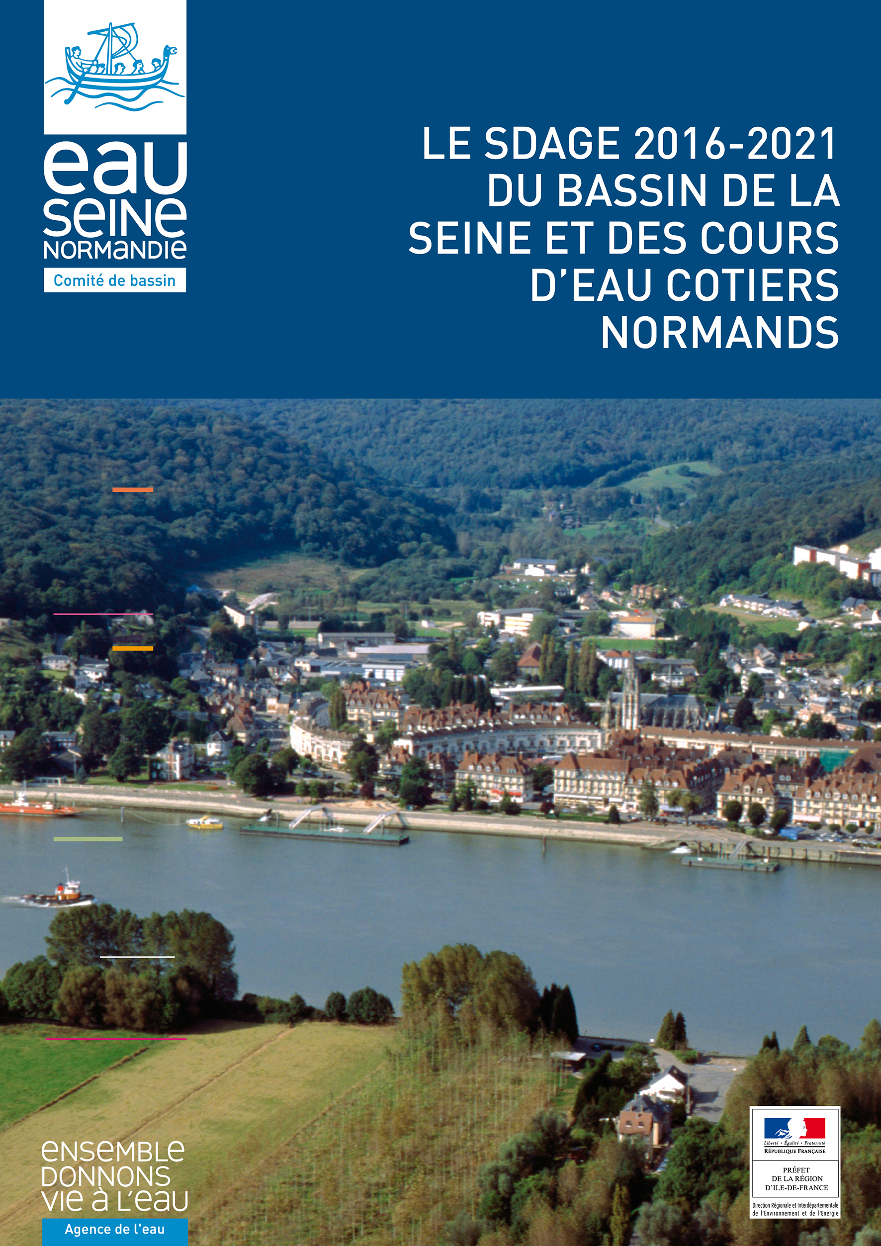 Couverture du SDAGE 2016-2021