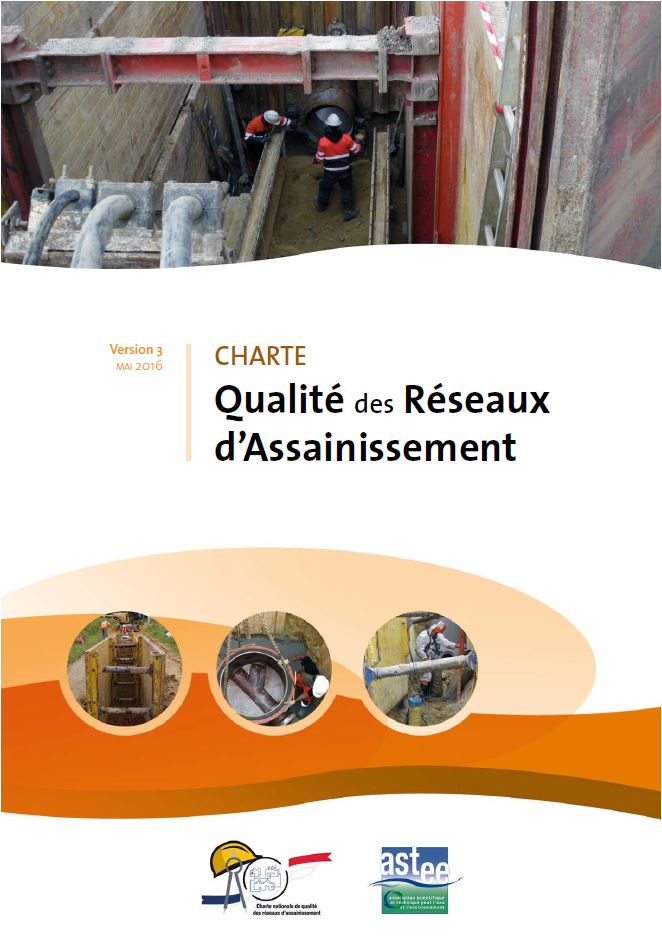 couverture charte qualité réseaux d'assainissement